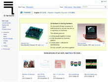 Tablet Screenshot of en.qi-hardware.com